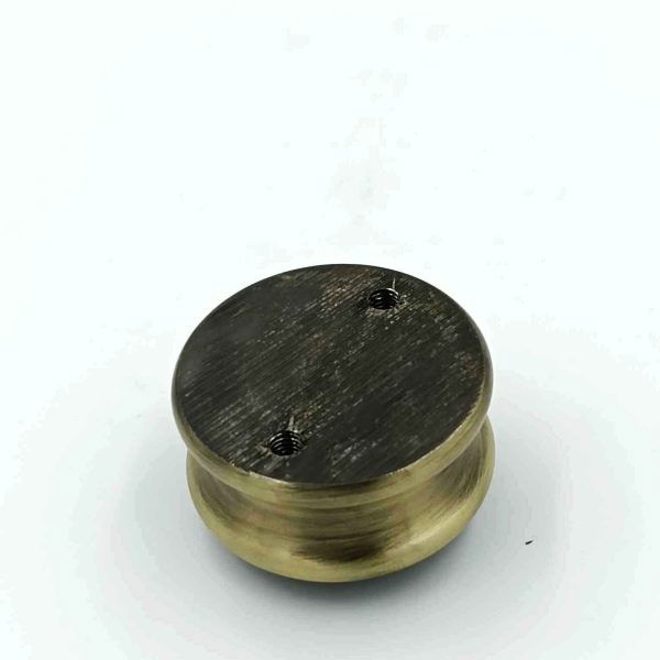 Drawer knob 35mm round Gold/white,Antique/brown,