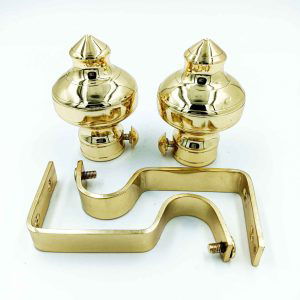 Curtain bracket full set brass gold,Rosegold and black glossy