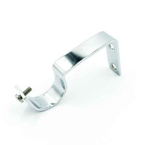 Steel c.p finish Center and side support for curtain bracket 2.5*16