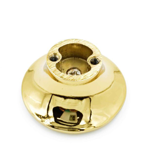 Fancy Drawer knob round 2" Antique/gold,Black,Gold/white finish