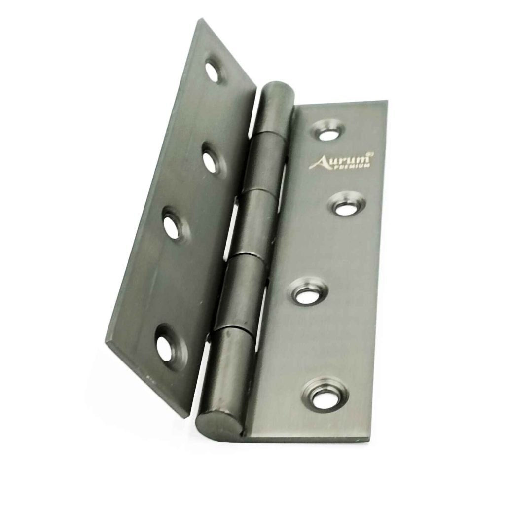 Grey matt finish door hinges 5inch bearing slow movement door hinges steel 5*12  heavy(1084) - Bhoomi Hardware