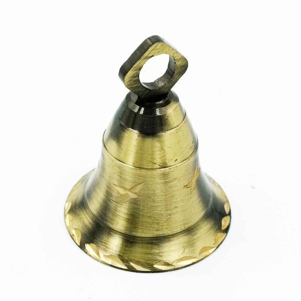Small bell Antique diamond cutting finish 1.5",2"