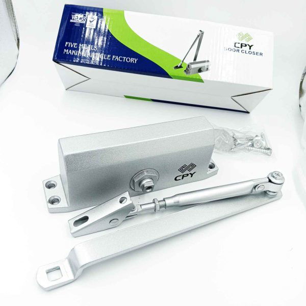 Door closer CPY071 65kg capacity 90 degree hold open 1 year warrenty