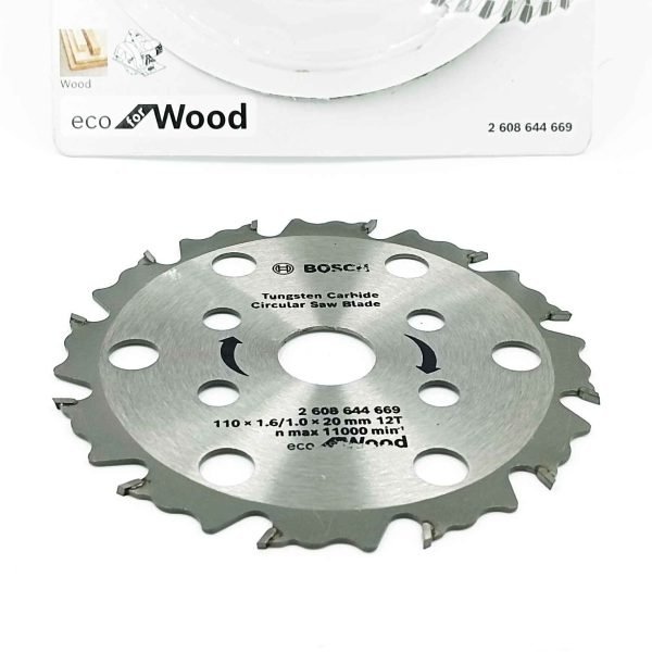 Bosch circular saw blade 4*12 teeth (110mm) wood cutting blade