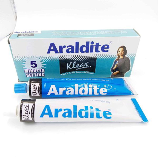 Araldite Fast and clear epoxy adhesive 5minutes setting 10g,26g,90g,180g,270g