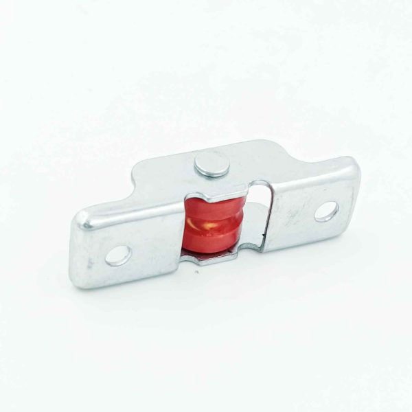 Aluminium sliding window wheel red small