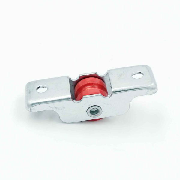 Aluminium sliding window wheel red small