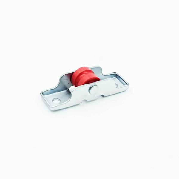 Aluminium sliding window wheel red small