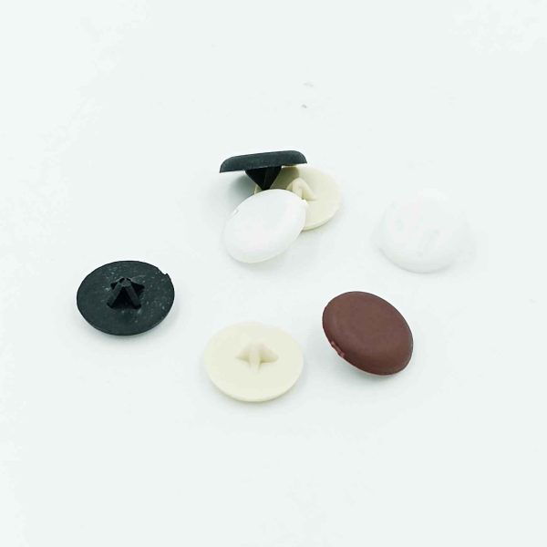 Star head screw's cap white,black,Ivory,brown 12mm for covering screw