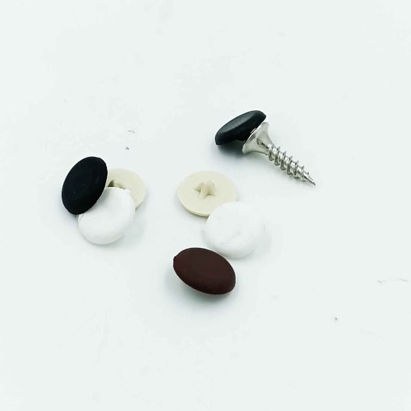 Star head screw's cap white,black,Ivory,brown 12mm for covering screw