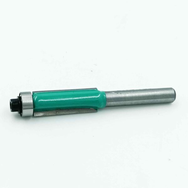Router bit 6mm shank for Small router machine(trimmer) straight with bearing
