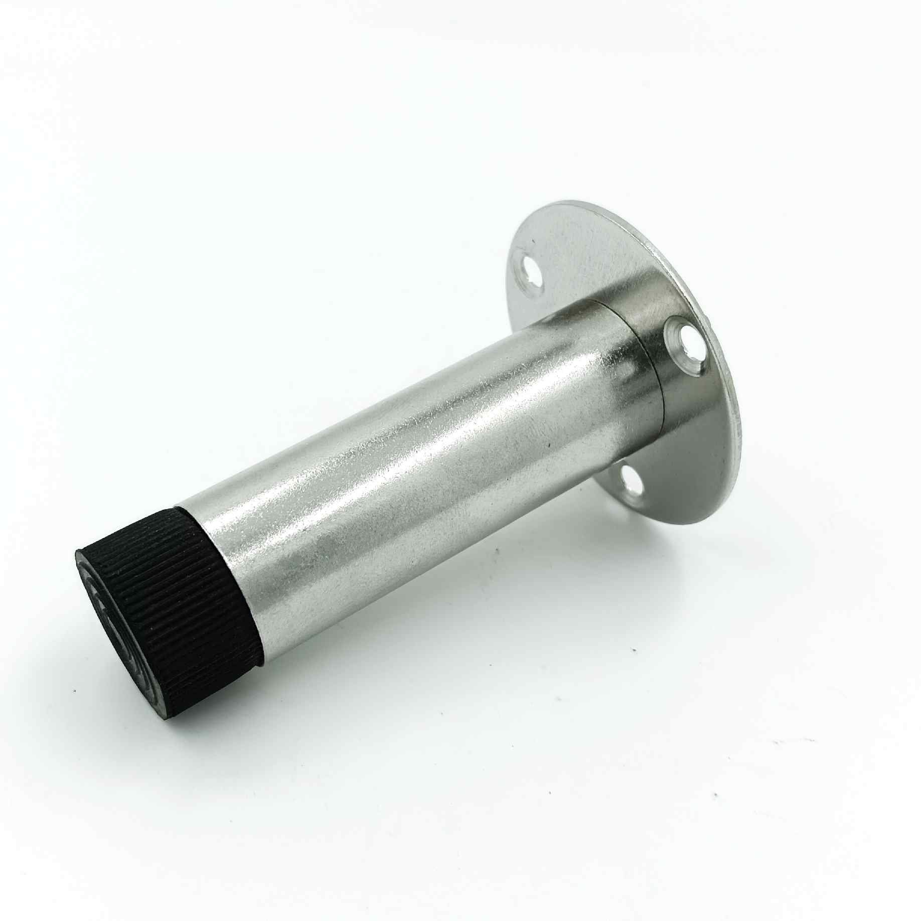 Steel door stopper 3inch with rubber bush (back side stopper)(1132) -  Bhoomi Hardware