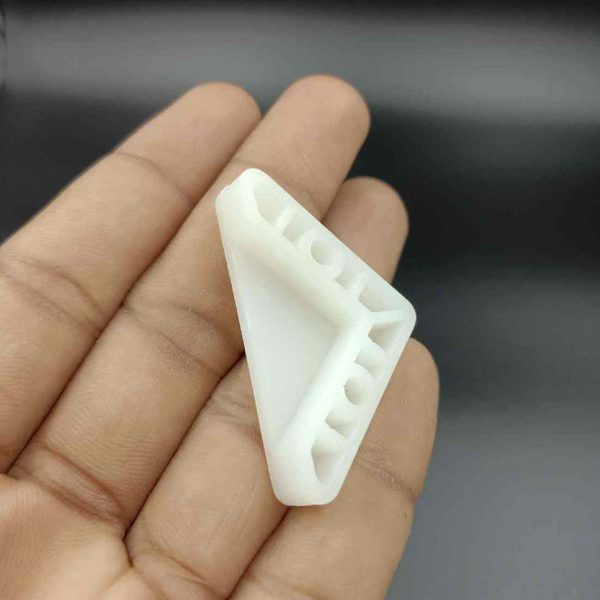 6mm,4mm glass corner clip fibre 1.5" (pack of 10pcs)