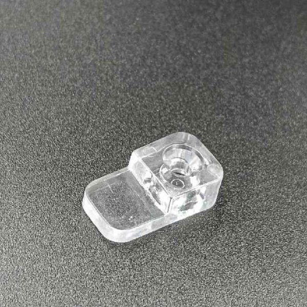 Glass panel clip center support acrelic