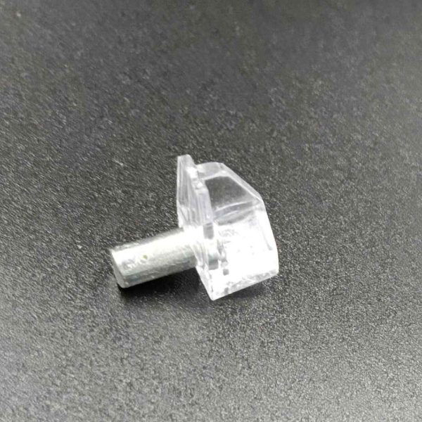 Self pin without screw pin type acrelic transperent for wardrobe self