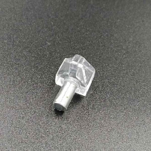 Self pin without screw pin type acrelic transperent for wardrobe self
