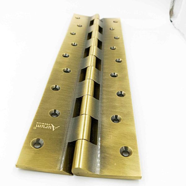 12inch Brass antique slow movement hinge