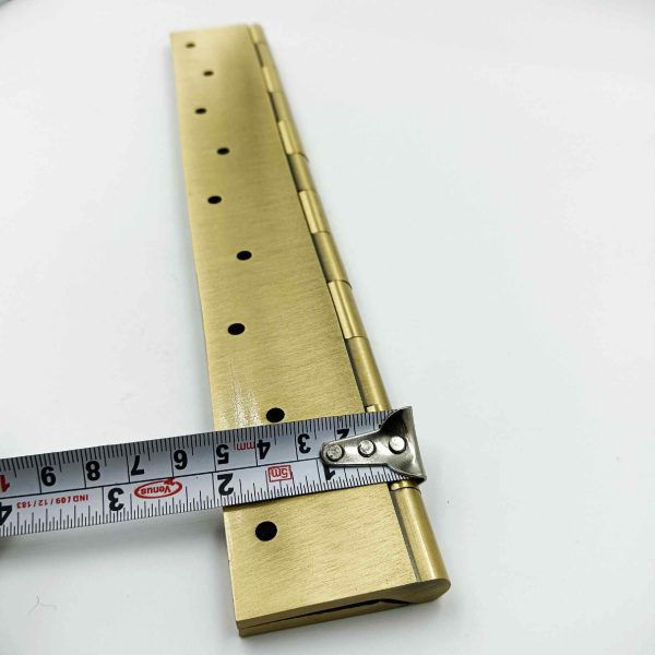 12inch Brass antique slow movement hinge