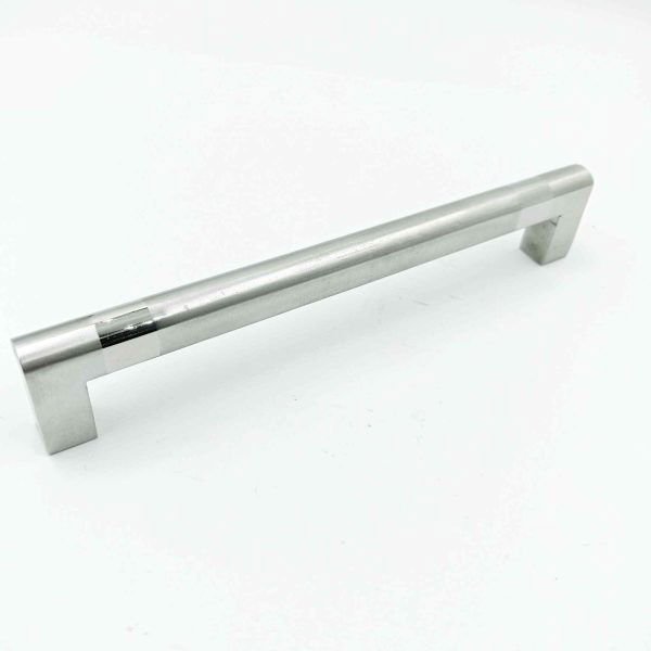 Drawer wardrobe handle Rado steel matt