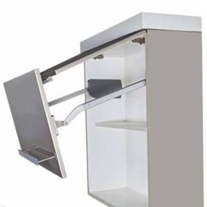 Bi-fold liftup system soft close double door lift up
