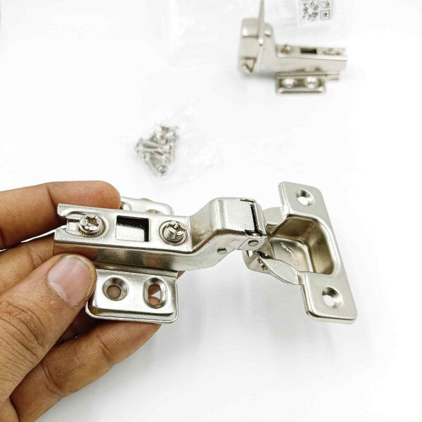 Godrej Auto hinges m.s normal close 4hole