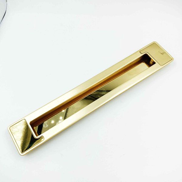 Concealed handle Gold giltter sliding