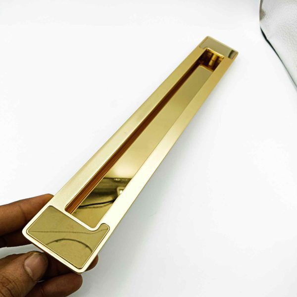 Concealed handle Gold giltter sliding