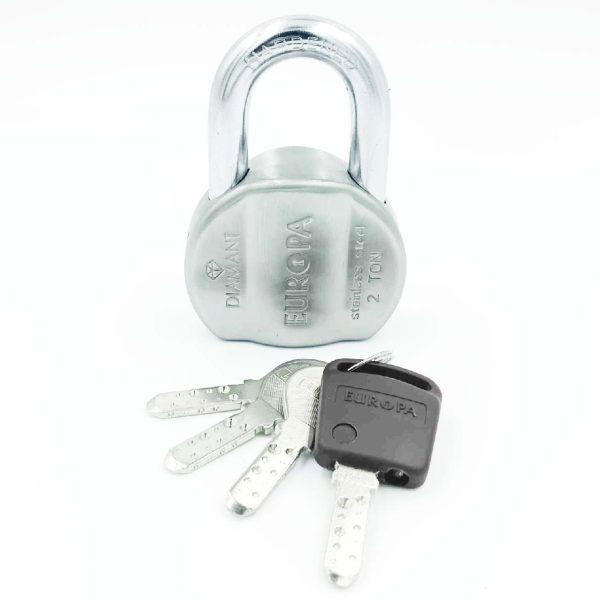 Europa padlock L365ss satin finish