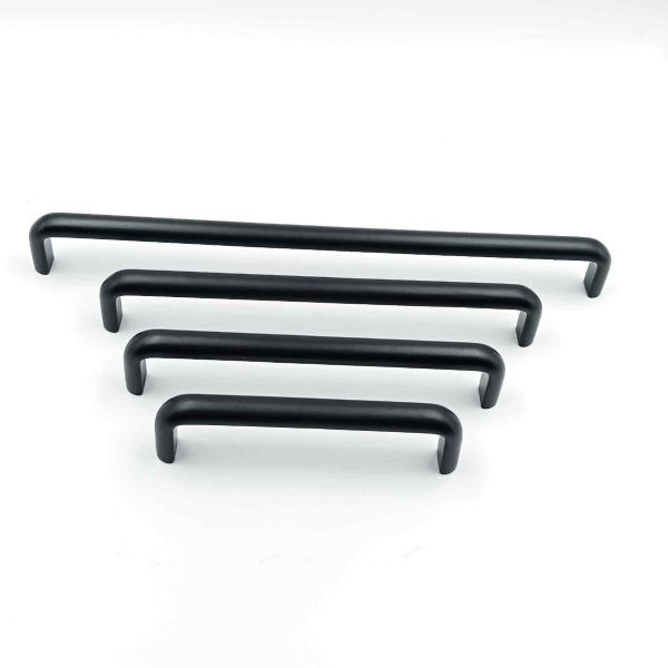 Drawer wardrobe handle 531 Black matt