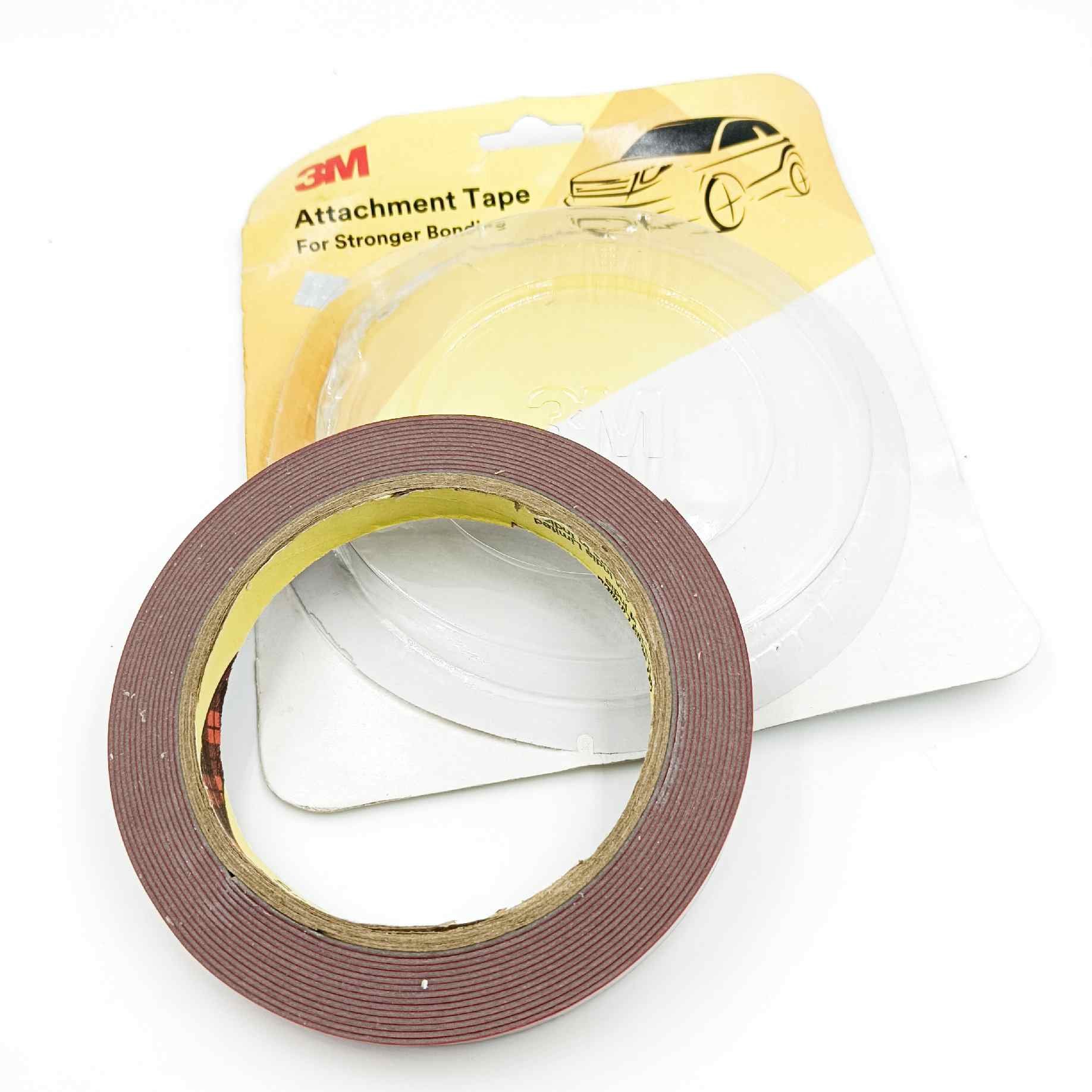 3M Attachment Tape for Stronger Bonding, Interior & Exterior Use in  Automotive Areas with Double Side Acrylic Foam Tape, Superior Adhesive,  Versatile