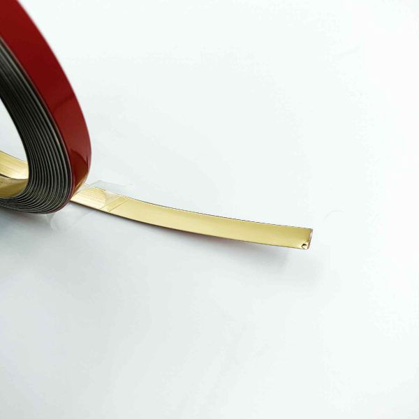 self adhevise golden mirror strips 10mm width