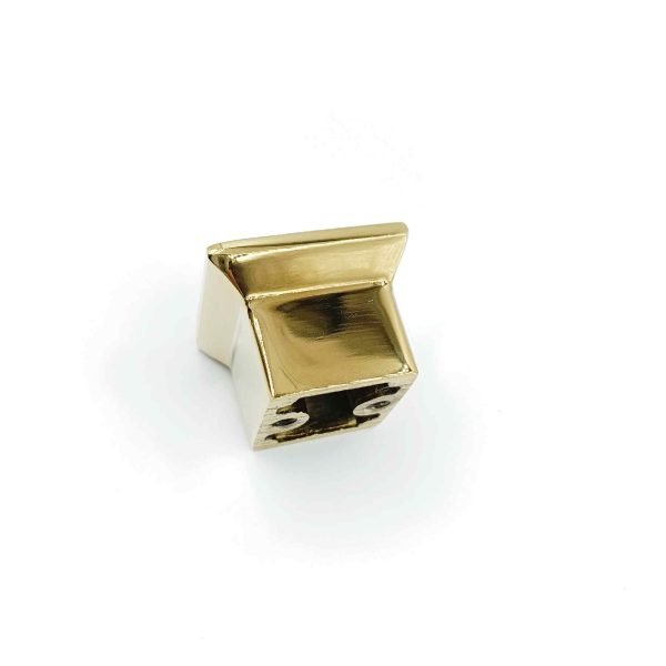 Drawer cabinet knob square pvd gold