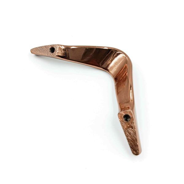 Drawer cabinet knob rosegold finish V type