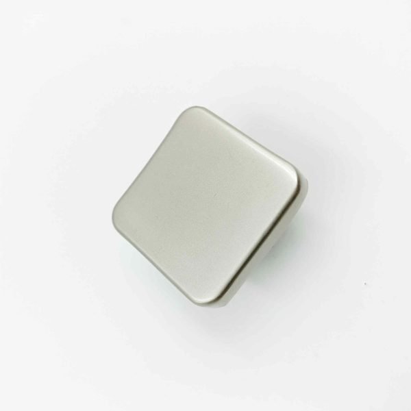 Drawer cabinet knob square satin finish 32mm