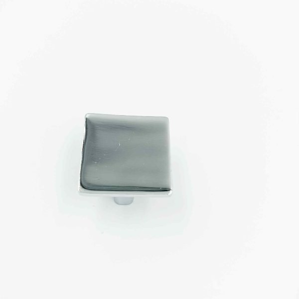 Drawer cabinet knob square c.p finish 32mm