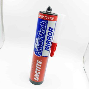 Silicone sealent loctite powergrab for mirrror fixing