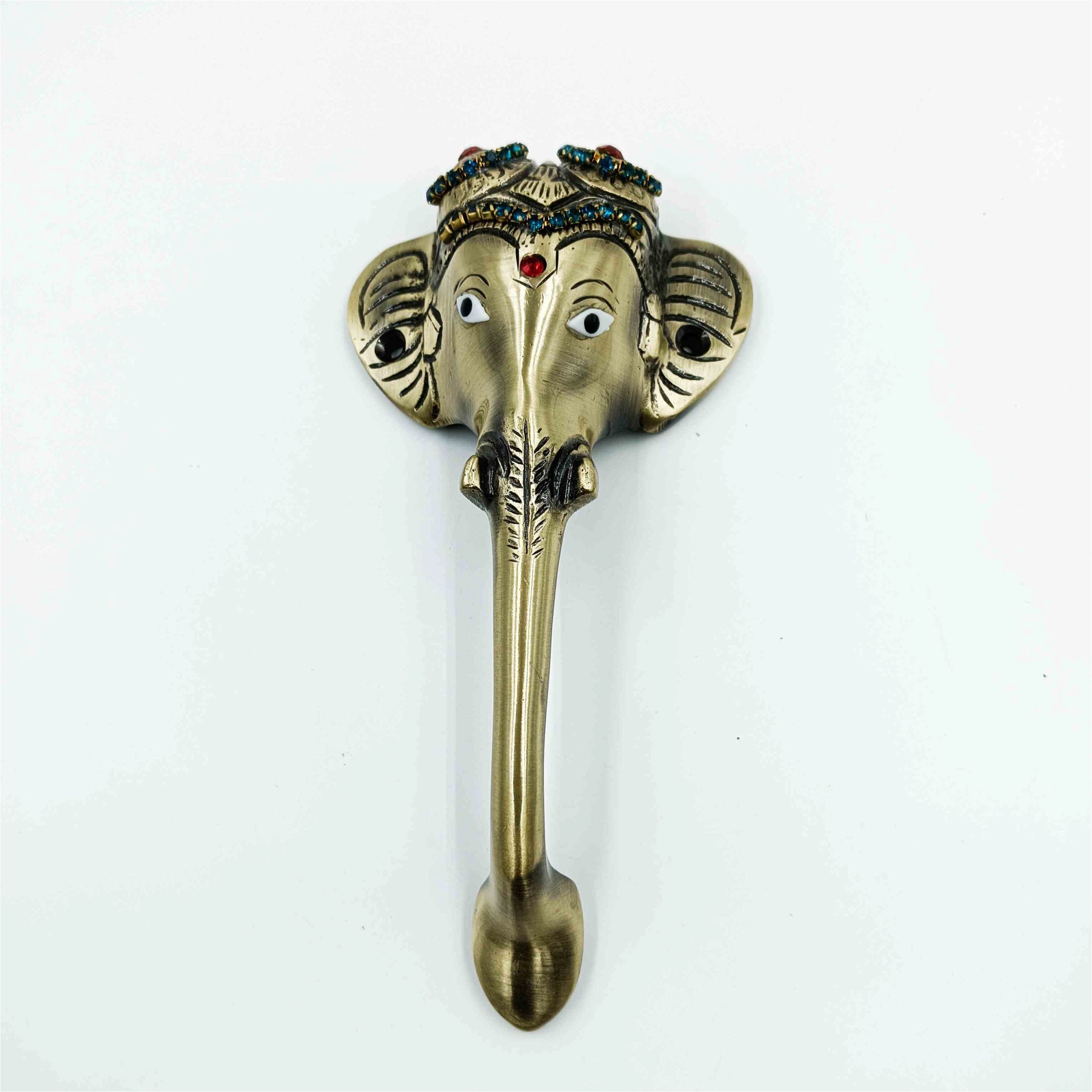 Maindoor handle brass antique ganpati