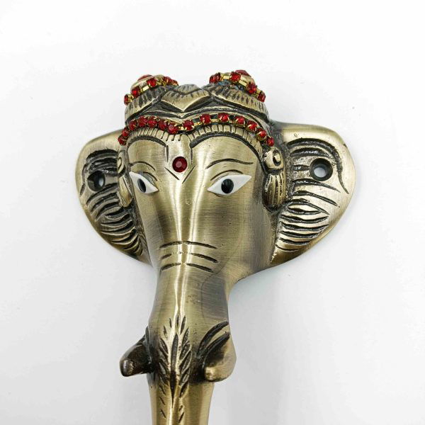 Maindoor handle brass antique ganpati