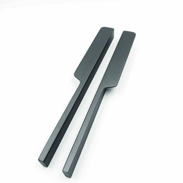 Drawer wardrobe handle 1021 gray finish