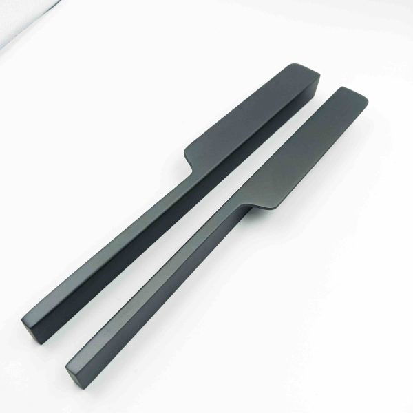 Drawer wardrobe handle 1021 gray finish