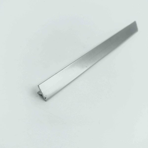 Aluminium T patti c.p brush finish 6mm