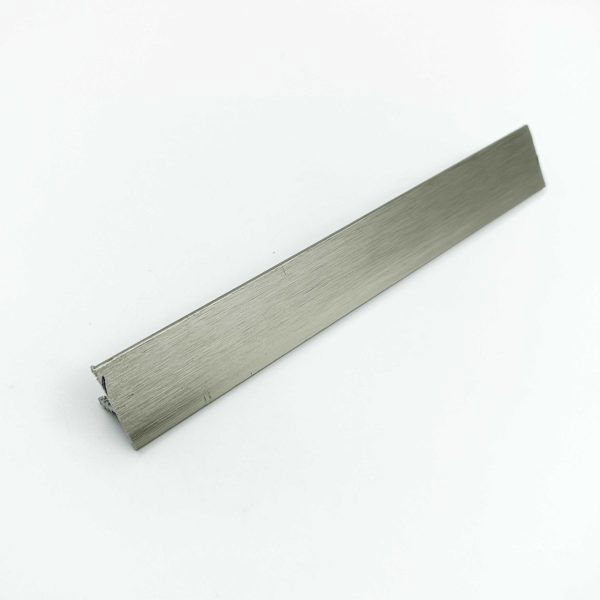 Aluminium T patti satin matt finish 22mm