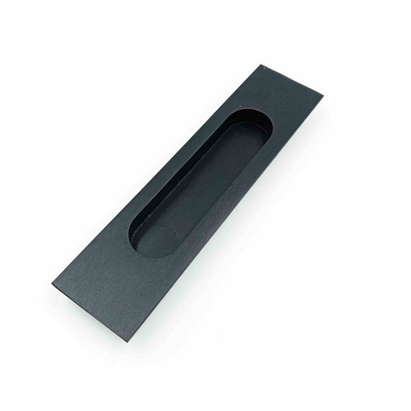 Concealed handle 1007 matt black sliding door handle