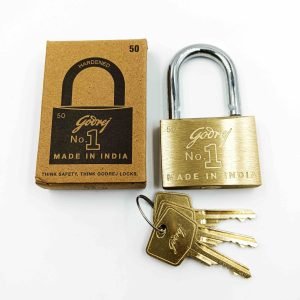 Godrej padlock 2775 solid brass 1 year warranty
