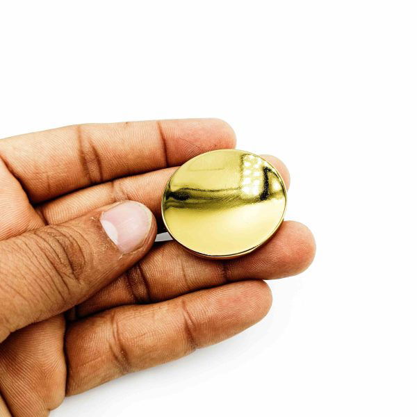 Drawer cabinet knob round gold and rosegold finish 32mm