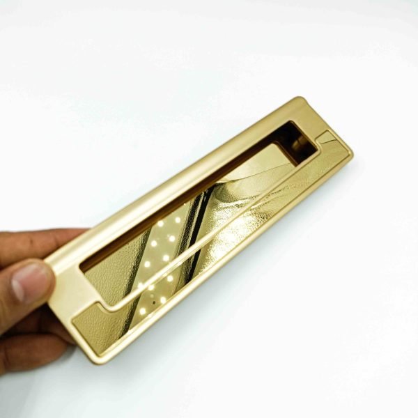 Concealed handle Gold DC2607 sliding door handle