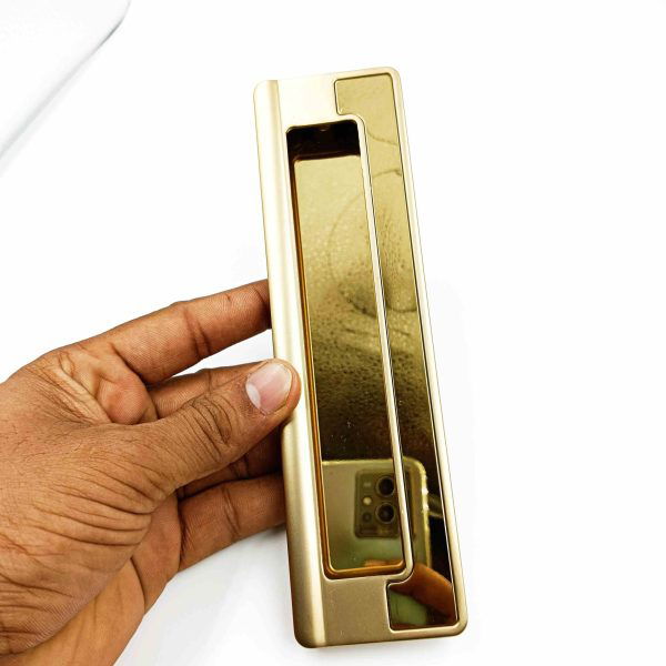 Concealed handle Gold DC2607 sliding door handle