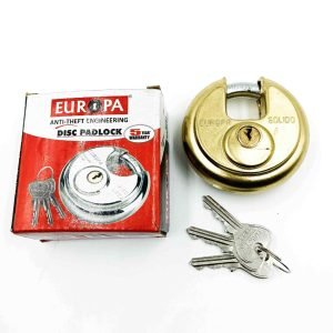 Europa round shutter padlock P170BM disc padlock