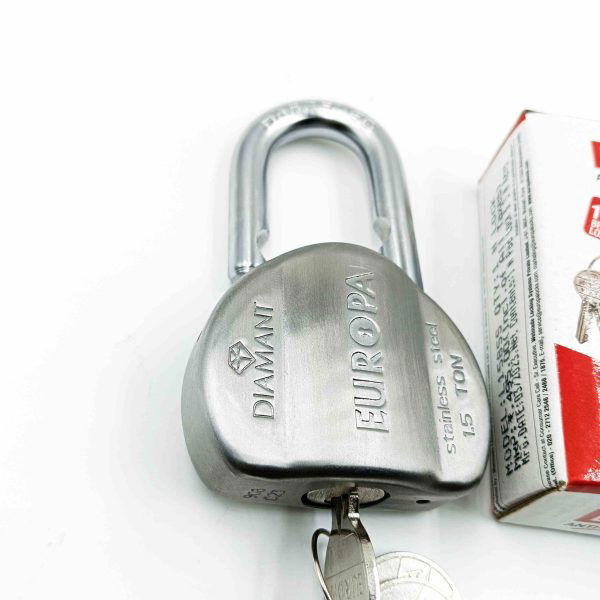 Europa Diamant padlock L158ss 58mm