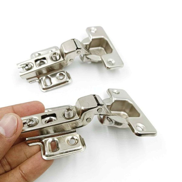 Auto hinges m.s normal close 4hole 0,8,16 crank (mild steel)